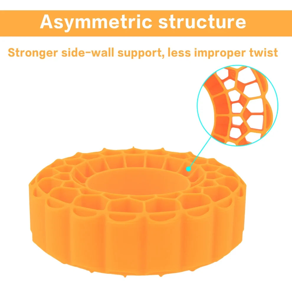 MEUS Racing Soft Silicone Rubber Inserts for 1.9-Inch Tires 118-122mm for 1/10 RC Crawlers