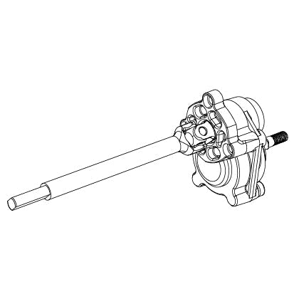 MJX HYPER GO Left Rear Axle Assembly For H8E & H8H