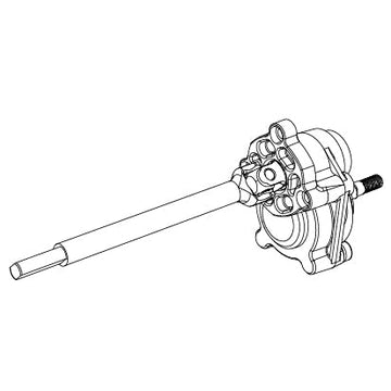 MJX HYPER GO Left Rear Axle Assembly For H8E & H8H