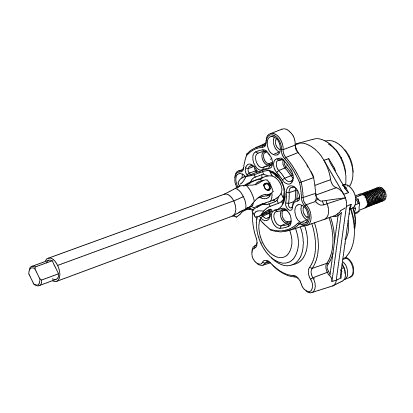 MJX HYPER GO Right Rear Axle Assembly For H8E & H8H