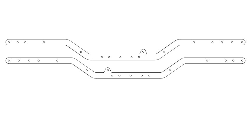 MJX HYPER GO Chassis Frame For H8P, H8E & H8H