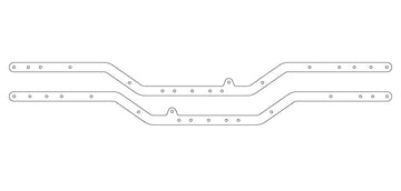 MJX HYPER GO Chassis Frame For H8P, H8E & H8H