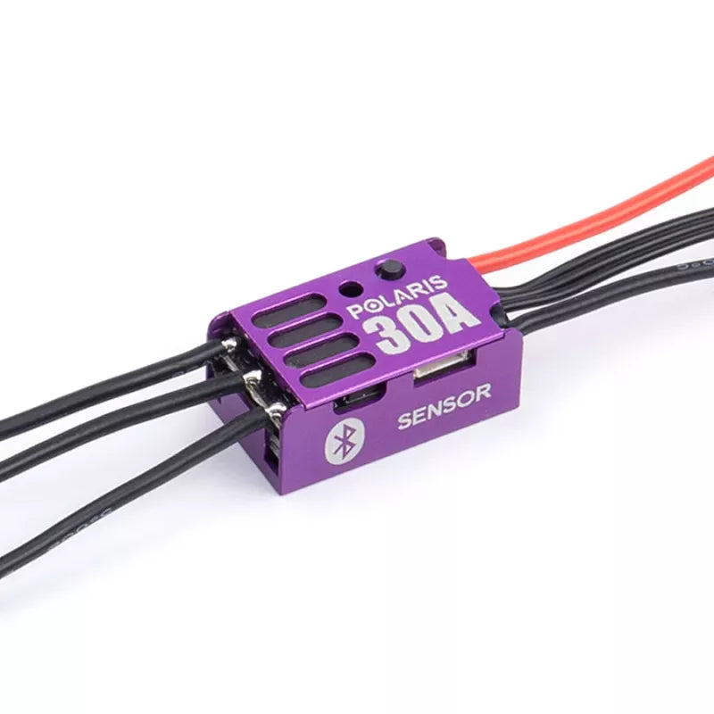 OMG POLARIS DR-30A Sensored Brushless ESC with Build-in (Violet)