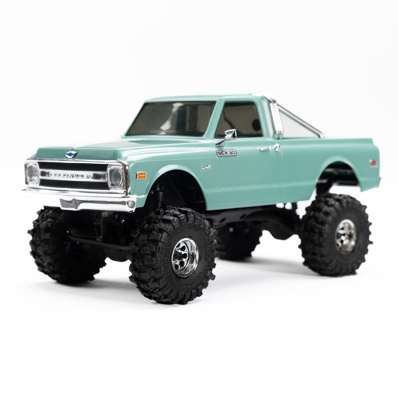 Pro-Line 1/30 Baja Pro X Front/Rear Mounted Chrome Beast Tires (4) For Axial SCX30