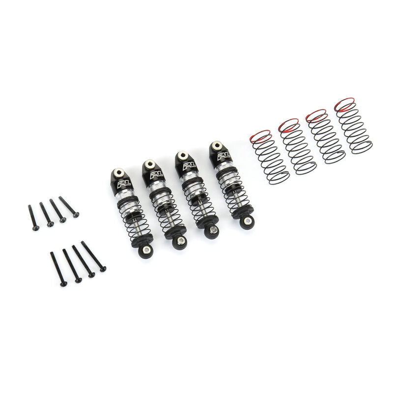 Pro-Line Racing 1/24 Big Bore Scaler Shocks (4): SCX24 - HeliDirect