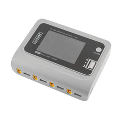 ToolkitRC Q4AC 1-4S 100W AC / 200W DC 4CH Smart Charger - XT60 - HeliDirect