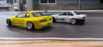 SUPER-G 1/24 Lexan S13 RB Body Shell Set (wb 106mm) (Rhino Racing)