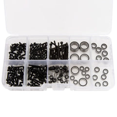 MEUS Racing Bushings Bearings Screws 236pcs Kit for Redcat Ascent-18 1/18 RC Crawler Upgrade Parts