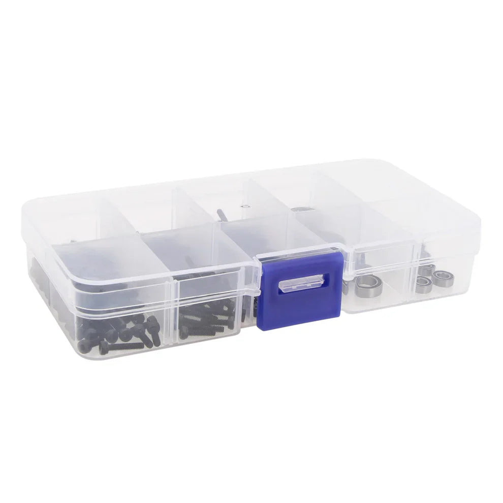 MEUS Racing Bushings Bearings Screws 236pcs Kit for Redcat Ascent-18 1/18 RC Crawler Upgrade Parts