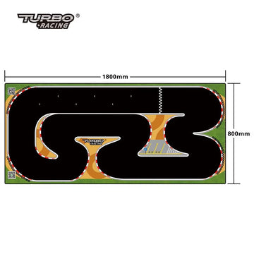 Turbo Racing 1:76 Racing Car Track Mat 1800 x 800mm