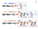 Drift ART DA3 Long UX-CVD (+2mm Each Side Than Normal) - 2pcs - HeliDirect