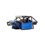 INJORA Nylon Rock Buggy Roll Cage Body Shell Chassis Kit For 1/24 SCX24 Chevrolet Jeep Wrangler Bronco - Blue - HeliDirect