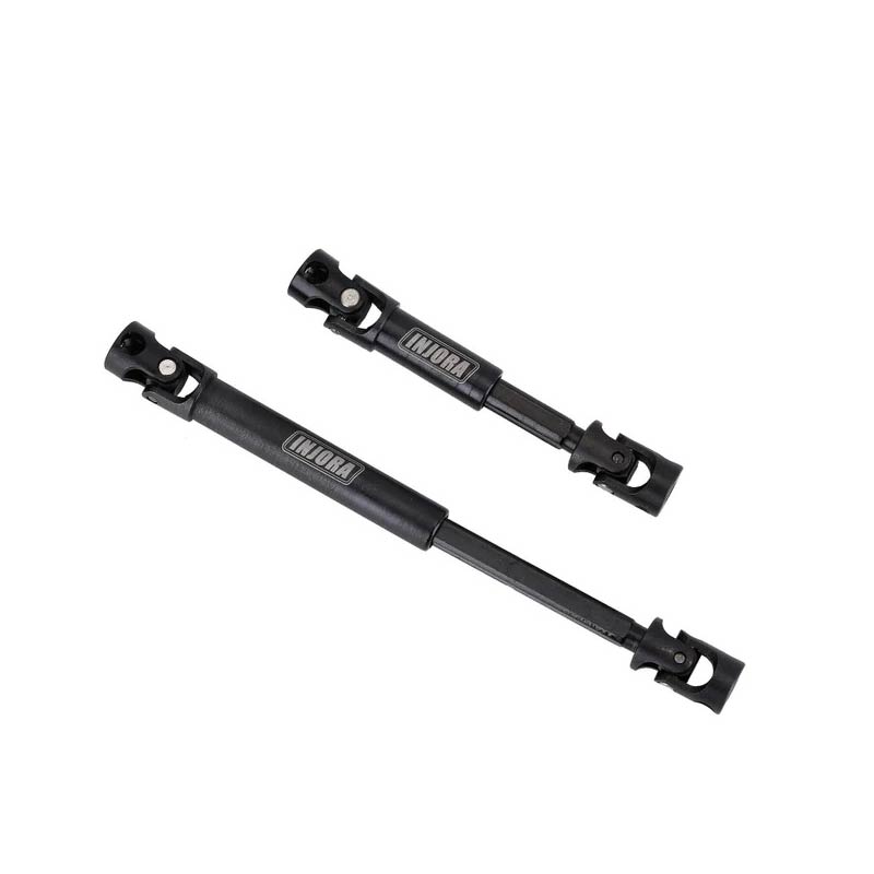 INJORA Steel Front Rear Center Drive Shafts For Axial SCX24 Chevrolet Jeep Wrangler Bronco - HeliDirect