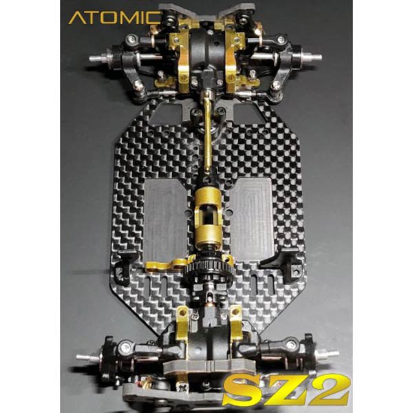 Atomic SZ2 Shaft Drive AWD Chassis Kit (No Elecrtronic) - HeliDirect