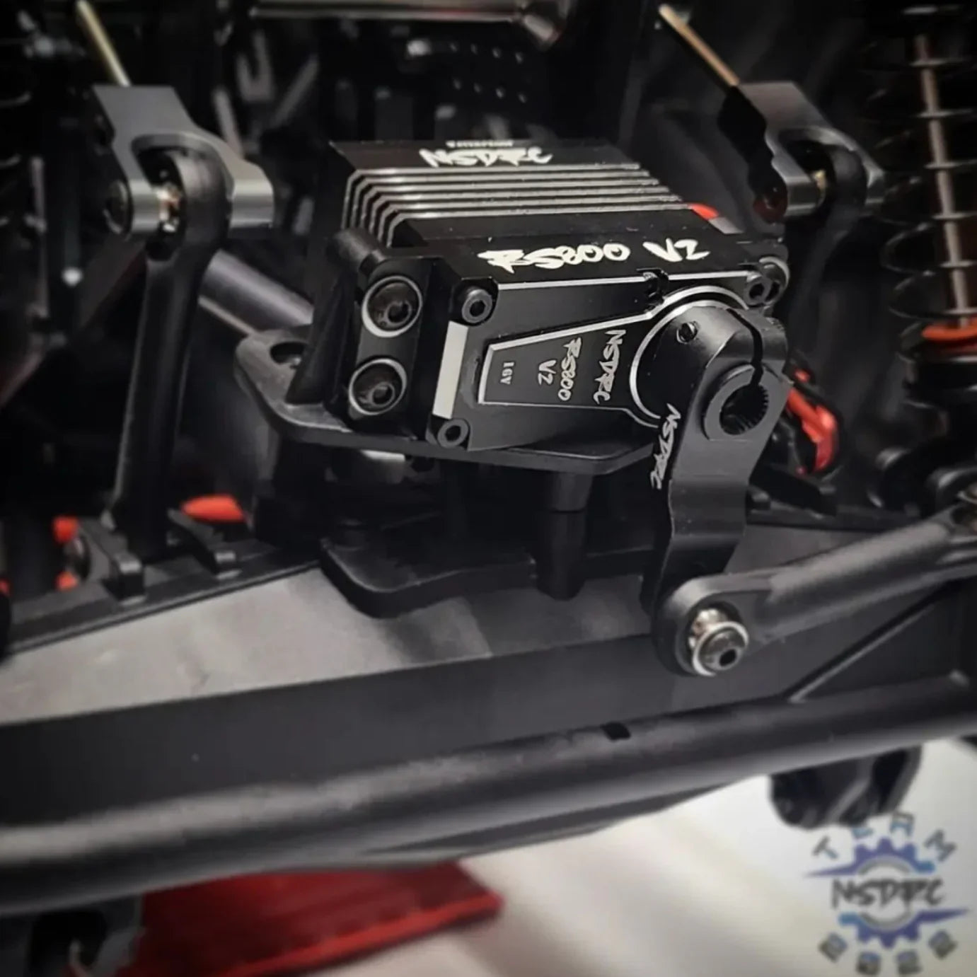 NSDRC RS800 V2 Ultra High Torque Brushless Servo - BLACK