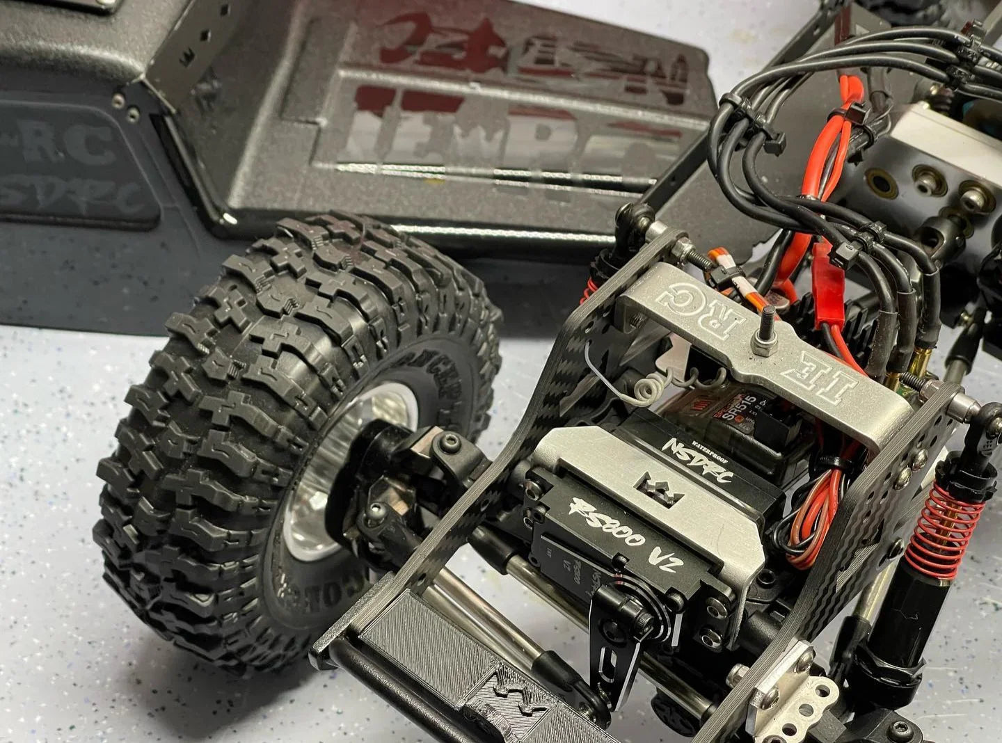 NSDRC RS800 V2 Ultra High Torque Brushless Servo - BLACK