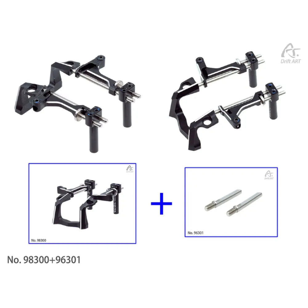 Drift ART Moon Walk New Front-End Dynamic System (Stock D-axis for Swing Arm Diameter 2mm Included) - HeliDirect