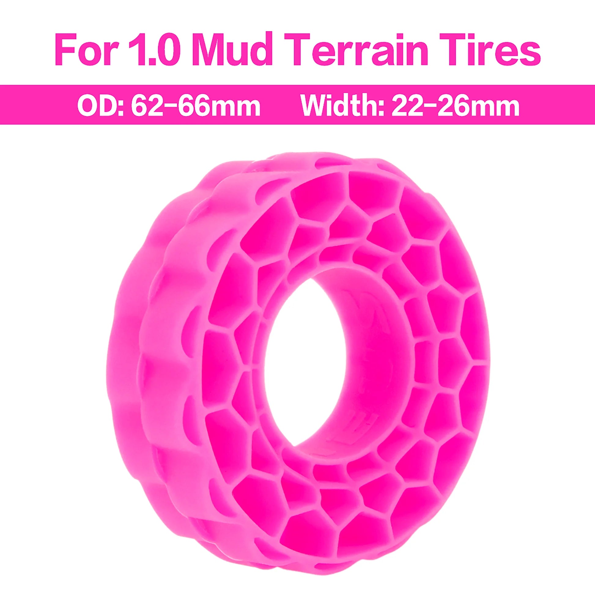 MEUS Racing Silicone Rubber Inserts for 62-66mm 1.0" Tires
