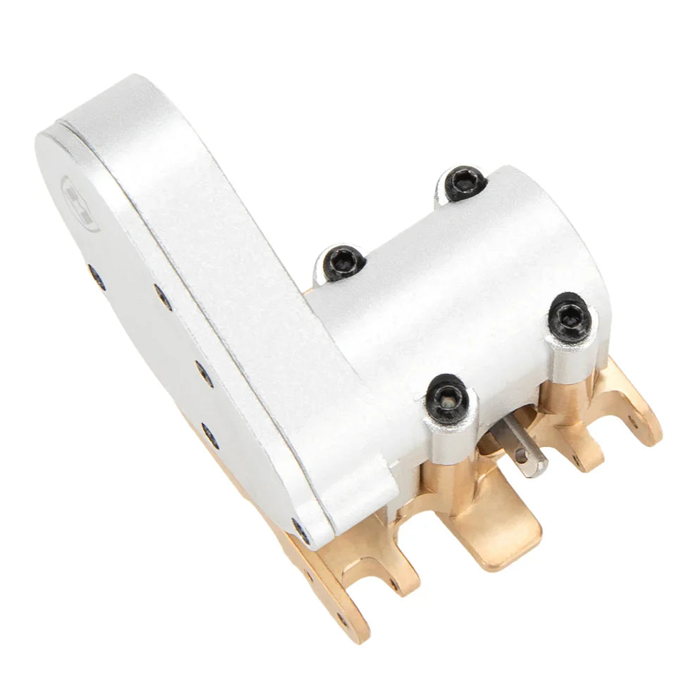 MEUS Racing SCX30 Assembled Transmission with Brass Skid Plate for 1/30 Axial SCX30