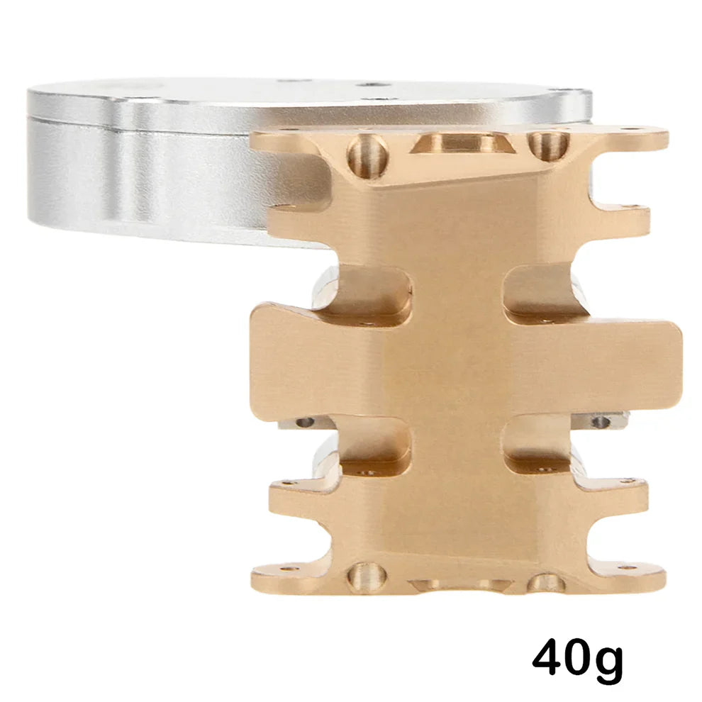 MEUS Racing SCX30 Assembled Transmission with Brass Skid Plate for 1/30 Axial SCX30