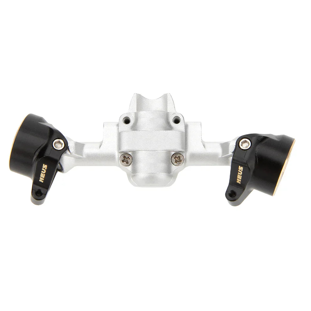 MEUS Racing SCX30 Axle Housing with Diff Covers and Steering Knuckles for Axial SCX30