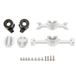 MEUS Racing SCX30 Axle Housing with Diff Covers and Steering Knuckles for Axial SCX30