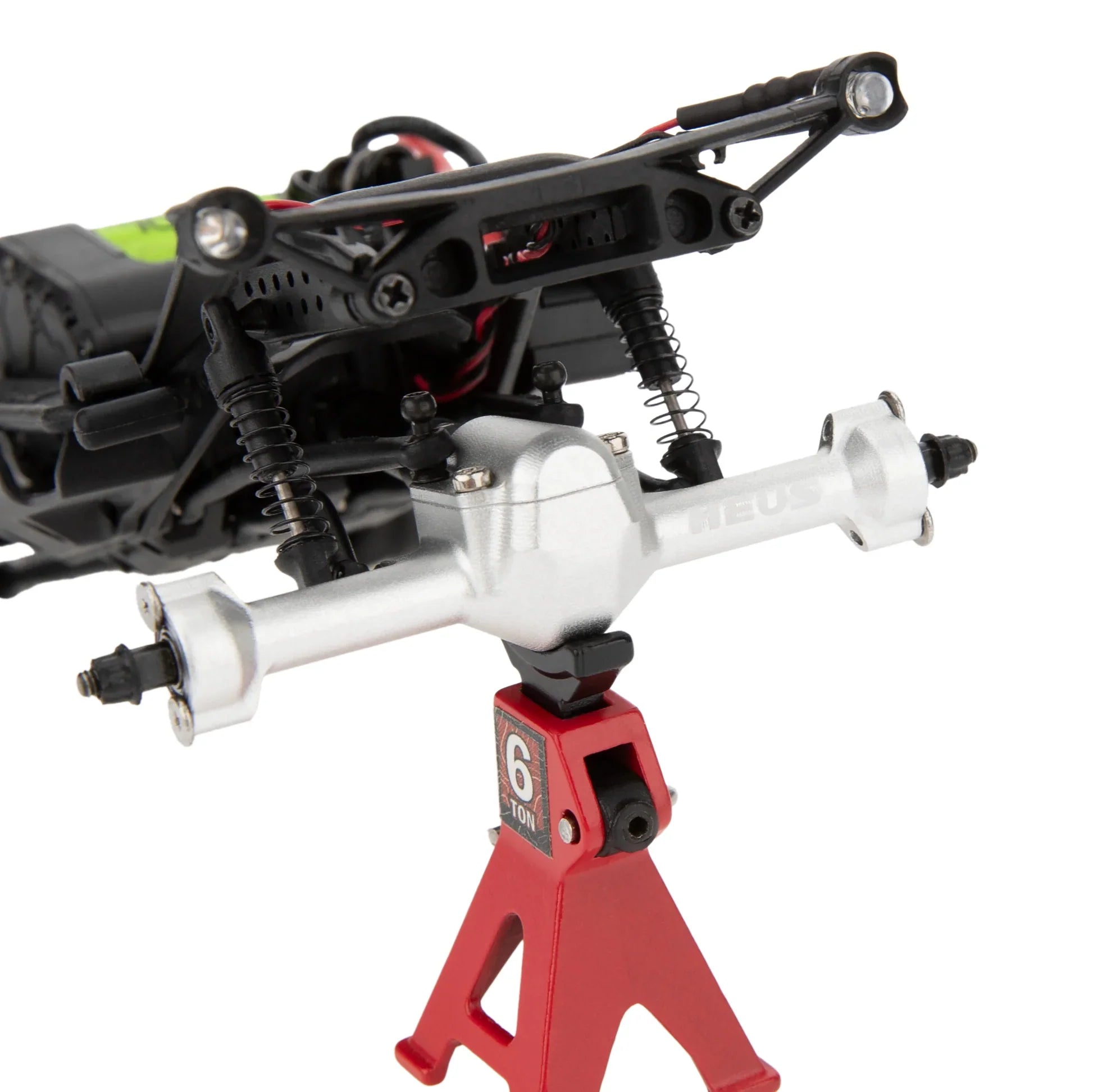 MEUS Racing SCX30 Axle Housing with Diff Covers and Steering Knuckles for Axial SCX30