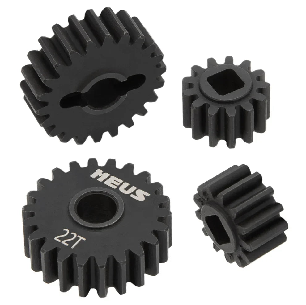MEUS Racing Steel Overdrive Portal Gears 32P for Axial 1/10 Capra 1.9 UTB SCX10 III