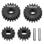MEUS Racing Steel Overdrive Portal Gears 32P for Axial 1/10 Capra 1.9 UTB SCX10 III