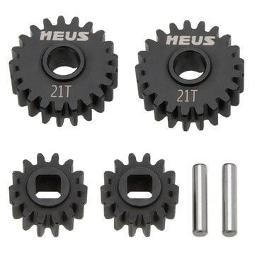 MEUS Racing Steel Overdrive Portal Gears 32P for Axial 1/10 Capra 1.9 UTB SCX10 III