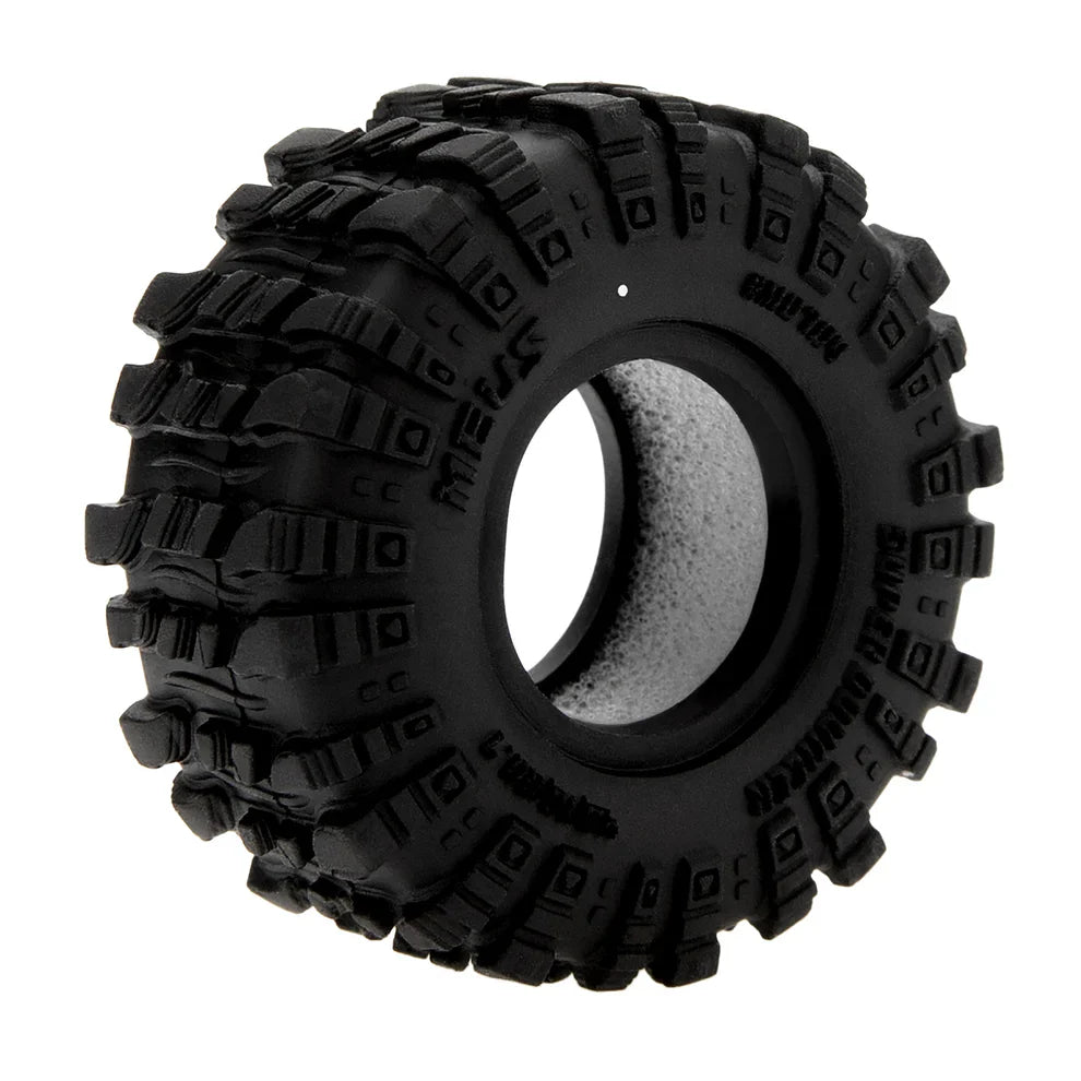 MEUS Racing 0.7-Inch MS6 Super Bouncer Tires for 1/30 SCX30 1/32 Redcat Ascent-32