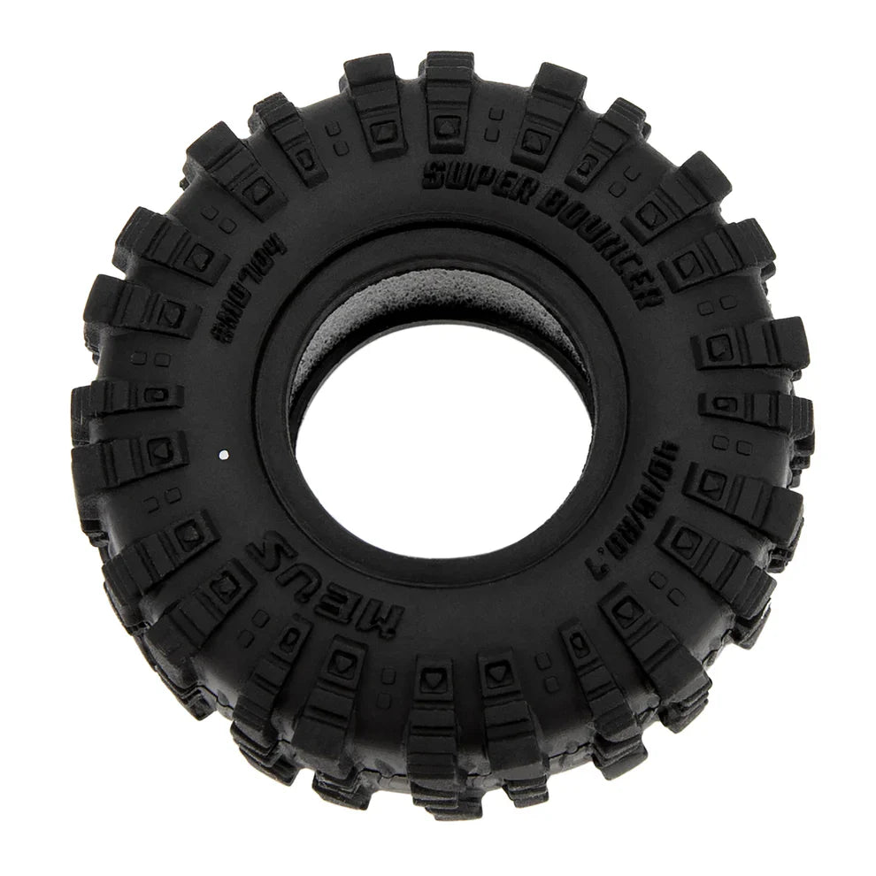 MEUS Racing 0.7-Inch MS6 Super Bouncer Tires for 1/30 SCX30 1/32 Redcat Ascent-32