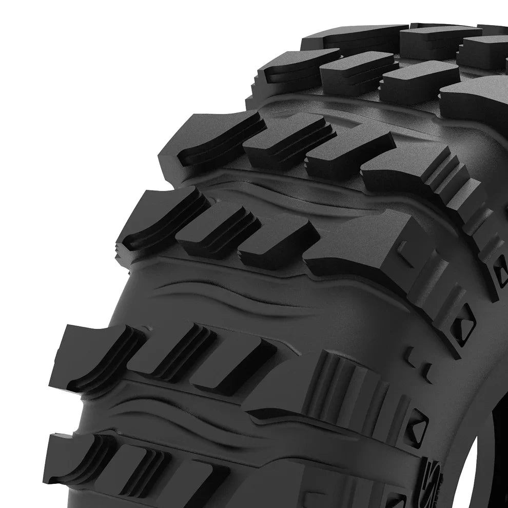 MEUS Racing 1.0-inch RC Rubber Tire Set MS6 RC Tire For 1/18 TRX4M 1/24 SCX24 FCX24 AX24 - Super Bouncing M1001