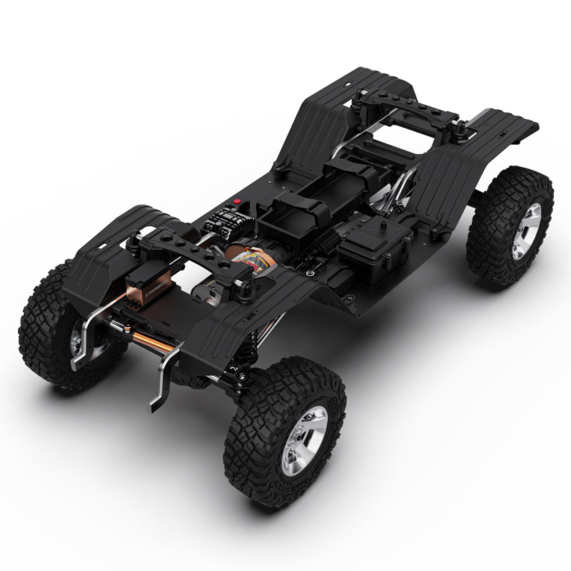 Rlaarlo 1/7 Scale 4WD Brushed RTR RC Crawler TK07
