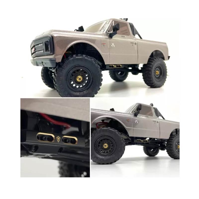 Treal Brass Boulder Bars For 1/24 SCX24 Crawler Car - HeliDirect