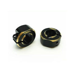 Treal Axial SCX24 Brass Rear Counterweight (Black) - HeliDirect