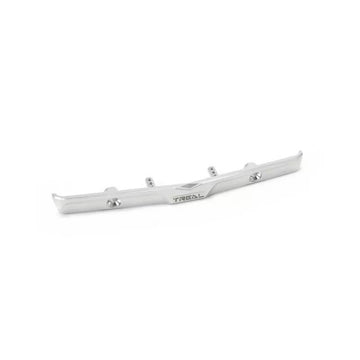 Treal Alu 7075 Front Bumper CNC Machined For 1/24 Axial SCX24 Chevrolet C10 Upgrades (Silver) - HeliDirect