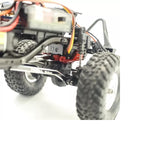 Treal Servo Mount Compatible EMAX Servo Alu 7075 For Axial SCX24 Deadbolt C10 Gladiator Bronco (Red) - HeliDirect