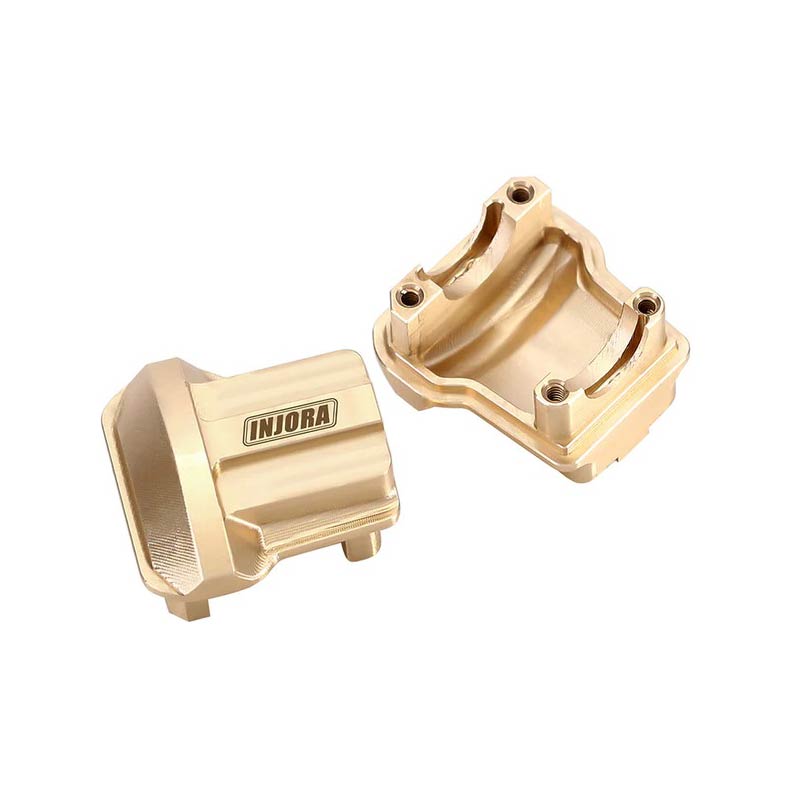 INJORA Brass Front Rear Axle Diff Covers For 1/18 Traxxas TRX4M - HeliDirect