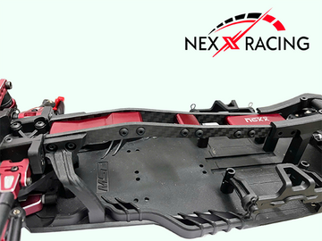 Nexx Racing MST RMX 2.5 Carbon-fiber Upper Deck (1set) - Black