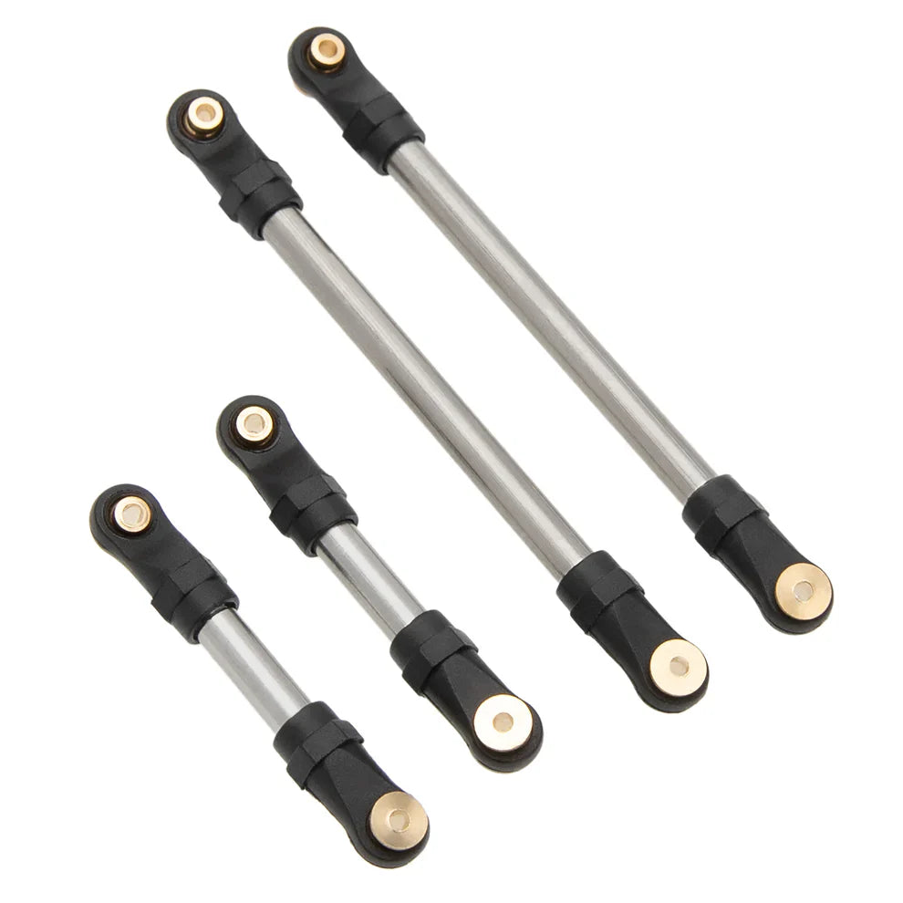 MEUS Racing Metal High Clearance Chassis Links for 1/24 SCX24 Lexus GX 470