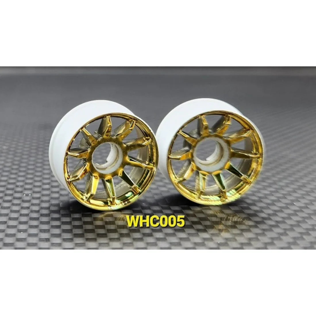 GL Racing RWD R10 Machine Cutted Chrome Rim (N0) WHC005