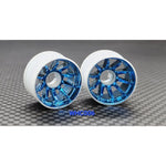 GL Racing RWD R10 Machine Cutted Chrome Rim (W0) WHC006