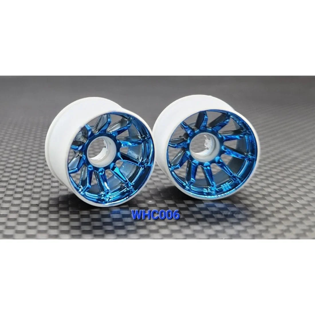 GL Racing RWD R10 Machine Cutted Chrome Rim (W0) WHC006