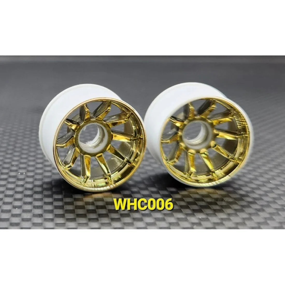 GL Racing RWD R10 Machine Cutted Chrome Rim (N0) WHC006