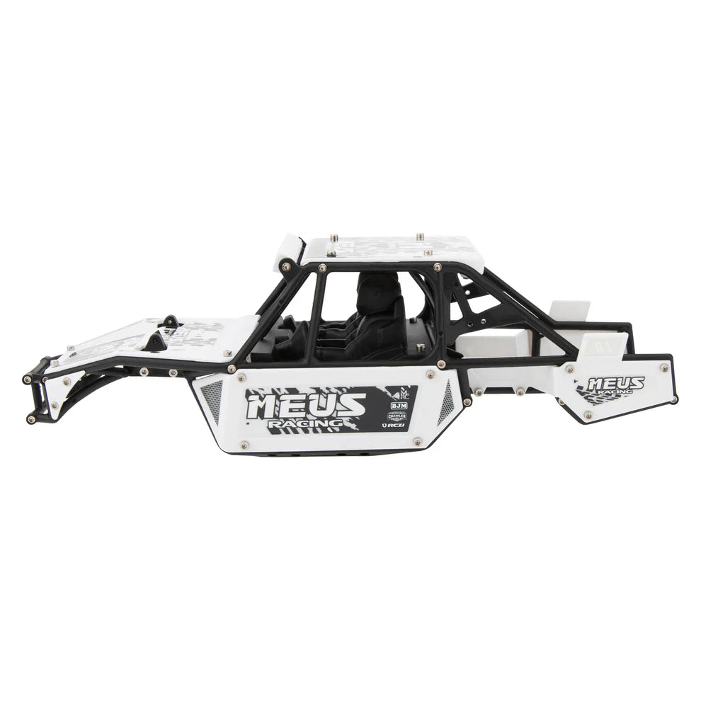 MEUS Racing SCX24 Mantis Roll Cage Body Shell Chassis Kit for 1/24 Axial SCX24 C10 Bronco Wrangler
