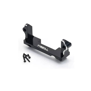 Treal Alu 7075 Steering Servo Mount For FMS FCX24 Power Wagon Mud Racer 1:24 (Black) - HeliDirect