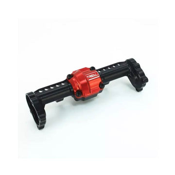 Treal Alu 7075 Rear Portal Axle Housing For FMS FCX24 1:24 Crawler (Black) - HeliDirect