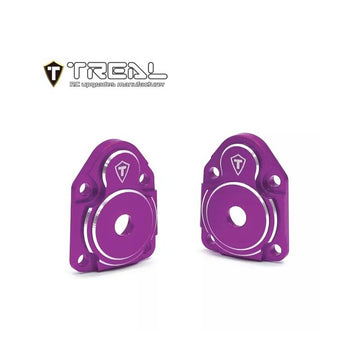 Treal UTB18 Capra Alu 7075 Outer Portal Covers Set CNC Machined Upgrades (Purple) - HeliDirect
