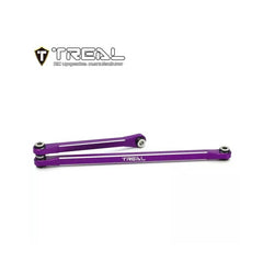 TREAL UTB18 Capra Aluminum 7075 Front Steering Linkages Set (Purple) - HeliDirect